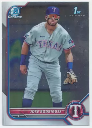 2022 Bowman - Jose Rodriguez #BCP-62 Chrome Prospects