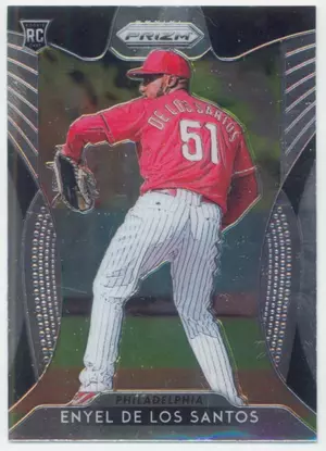 2019 Panini Prizm - Enyel De Los Santos #80 RC