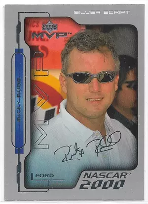2000 MVP Silver Script #97 Ricky Rudd