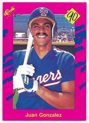 1990 Classic #T21 Juan Gonzalez
