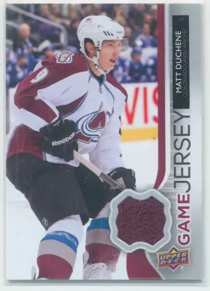 2014-15 UPPER DECK - MATT DUCHENE #GJ-MD GAME JERSEY