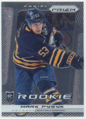 2013-14 PRIZM - MARK PYSYK #212 ROOKIE