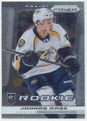 2013-14 PRIZM - JOONAS RASK #257 ROOKIE