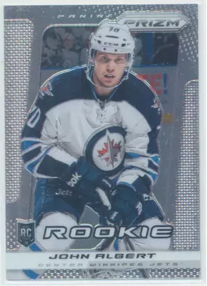 2013-14 PRIZM UPDATE - JOHN ALBERT #400 ROOKIE