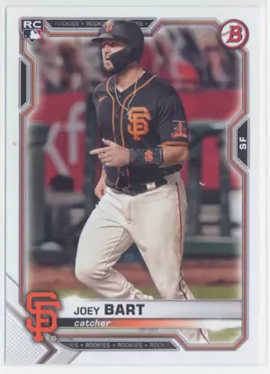 2021 Bowman - Joey Bart #51 RC