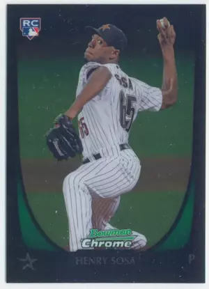 2011 Bowman Draft Picks & Prospects - Henry Sosa #21 Chrome RC