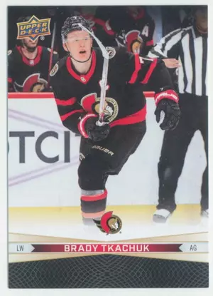 2023-24 TIM HORTONS GREATEST DUOS - BRADY TKACHUK/MATTHEW TKACHUK #18