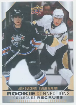 2023-24 TIM HORTONS GREATEST DUOS - ALEX OVECHKIN/EVGENI MALKIN #RC-1 ROOKIE CONNECTIONS