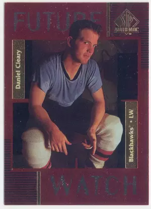 1997-98 SP AUTHENTIC - DANIEL CLEARY #177 FUTURE WATCH