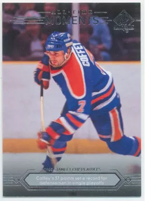 2014-15 SP AUTHENTIC - PAUL COFFEY #193 ALL-TIME MOMENTS