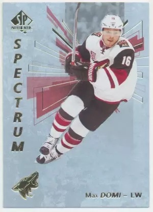 2016-17 SP AUTHENTIC - MAX DOMI #S-21 SPECTRUM (UNSCRATCHED)