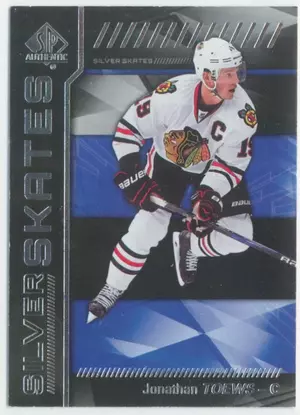 2016-17 SP AUTHENTIC - JONATHAN TOEWS #SS-JT SILVER SKATES