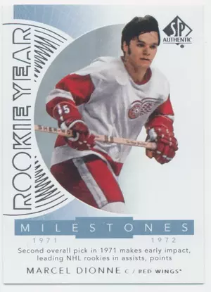 2017-18 SP AUTHENTIC - MARCEL DIONNE #RYM-MD ROOKIE YEAR MILESTONES
