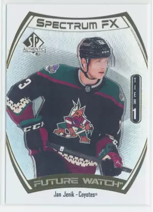 2021-22 SP AUTHENTIC - JAN JENIK #S-53 SPECTRUM FX (UNSCRATCHED)