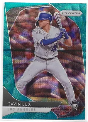 2020 Prizm Teal Wave Prizm #198 Gavin Lux