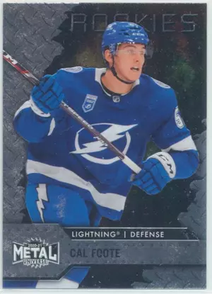 2020-21 SKYBOX METAL UNIVERSE - CAL FOOTE #146 ROOKIE