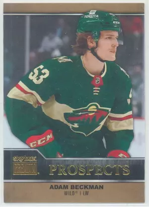 2021-22 SKYBOX METAL UNIVERSE - ADAM BECKMAN #PP-24 PREMIUM PROSPECTS