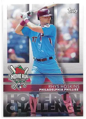 2020 Topps Home Run Challenge #HRC-30 Rhys Hoskins