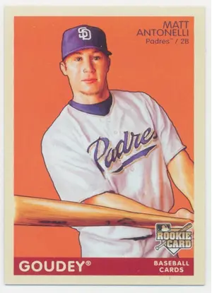 2009 Upper Deck Goudey - Matt Antonelli #164 RC