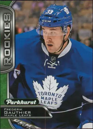 2016-17 PARKHURST - FREDERIK GAUTHIER #359 ROOKIE