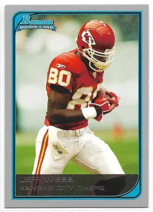 2006 Bowman #170 Jeff Webb RC