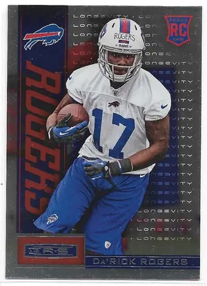 2013 Rookies & Stars Longevity Parallel #120 Da'Rick Rogers