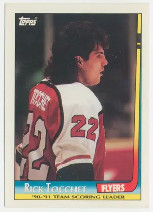 1991-92 TOPPS - RICK ROCCHET #13 TEAM SCORING LEADERS