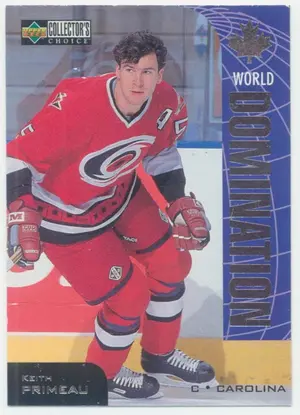 1997-98 COLLECTOR'S CHOICE - KEITH PRIMEAU #W9 WORLD DOMINATION⚠️