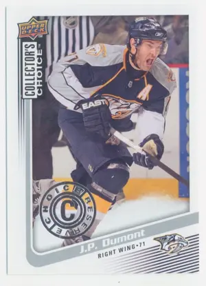 2009-10 COLLECTOR'S CHOICE - J.P. DUMONT #71 CHOICE RESERVE