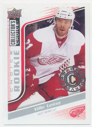 2009-10 COLLECTOR'S CHOICE - VILLE LEINO #256 CHOICE ROOKIE CHOICE RESERVE