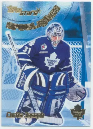 2000-01 TOPPS STARS - CURTIS JOSEPH #133 SPOTLIGHTS
