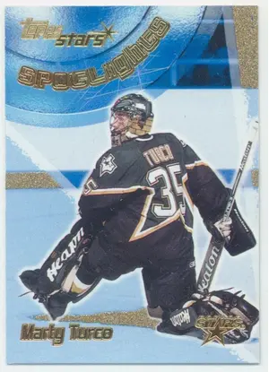 2000-01 TOPPS STARS - MARTY TURCO #147 SPOTLIGHTS