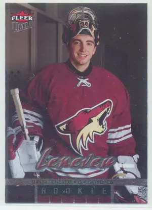 2005-06 FLEER ULTRA - DAVID LENEVEU #239 ROOKIE