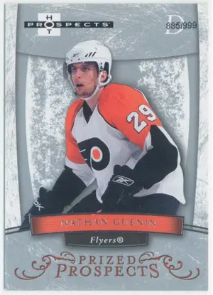2007-08 HOT PROSPECTS - NATHAN GUENIN #185 PRIZED PROSPECTS 885/999