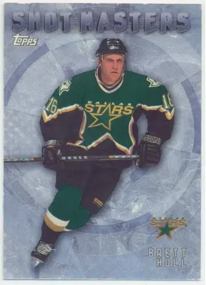 2001-02 TOPPS - BRETT HULL #SM3 SHOT MASTERS