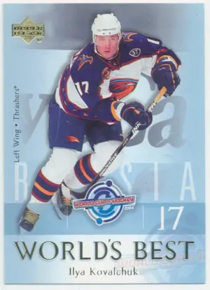 2004-05 UPPER DECK - ILYA KOVALCHUK #WB18 WORLD'S BEST