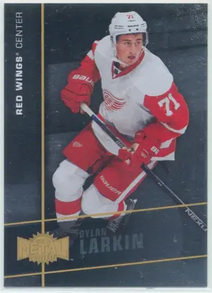 2015-16 FLEER SHOWCASE - DYLAN LARKIN #MU-8 METAL UNIVERSE