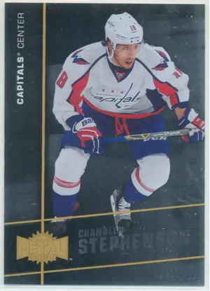 2015-16 FLEER SHOWCASE - CHANDLER STEPHENSON #MU-24 METAL UNIVERSE