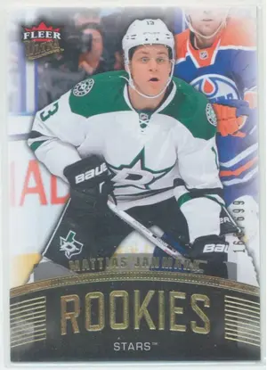 2015-16 FLEER SHOWCASE - MATTIAS JANMARK #U8 ULTRA ROOKIES 166/699