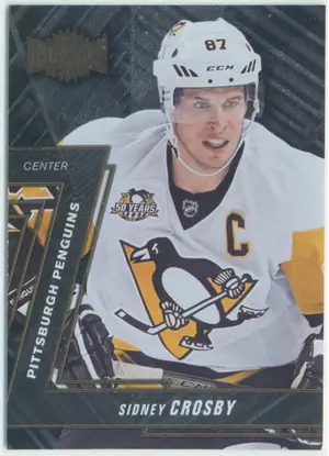 2016-17 FLEER SHOWCASE - SIDNEY CROSBY #MU-2 METAL UNIVERSE