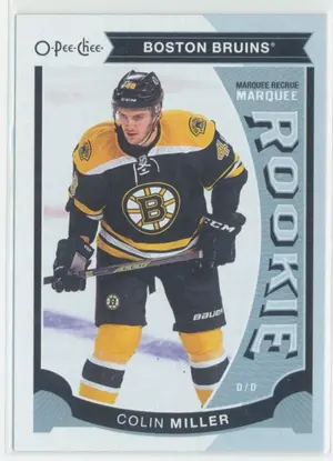 2015-16 UPPER DECK - COLIN MILLER #U21 MARQUEE ROOKIE O-PEE-CHEE UPDATE