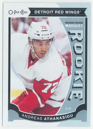 2015-16 UPPER DECK - ANDREAS ATHANASIOU #U37 MARQUEE ROOKIE O-PEE-CHEE UPDATE