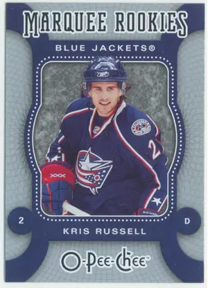 2007-08 O-PEE-CHEE - KRIS RUSSELL #528 MARQUEE ROOKIE