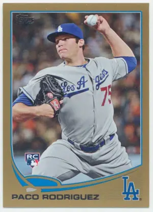 2013 Topps - Paco Rodriguez #99 Gold Parallel 867/2013