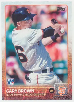 2015 Topps - Gary Brown #139 RC