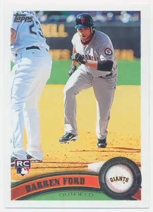 2011 Topps - Darren Ford #292 RC