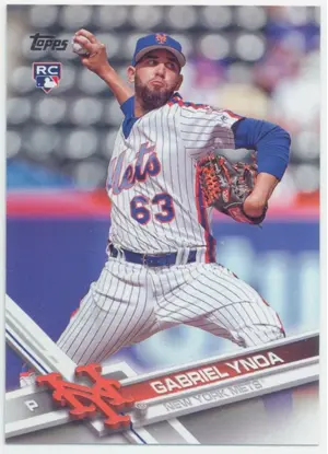 2017 Topps - Gabriel Ynoa #79 RC