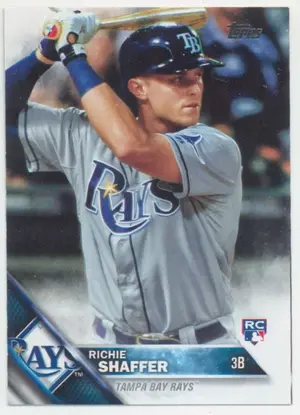2016 Topps - Richie Shaffer #3 RC