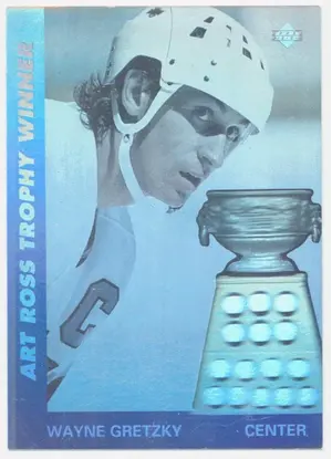1991-92 UPPER DECK - WAYNE GRETZKY #AW1 AWARD WINNER HOLOGRAM