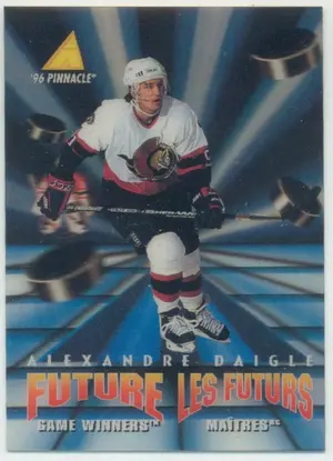 1995-96 PINNACLE McDONALD'S - ALEXANDRE DAIGLE #McD-38 FUTURE GAME WINNERS⚠️